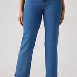 Levi's Premium RIBCAGE STRAIGHT ANKLE WOMEN'S JEANS 25x29 Jazz Pop Medium Wash Photo 5