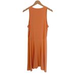Athleta Santorini Thera Dress Cactus Peach Sleeveless Racerback Midi Size L Photo 4