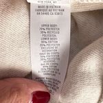 Aerie  Cream Sherpa Quarter Zip Pullover‎ Size Extra Small Tall Oversized NWOT Photo 4