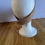 Madewell Straw Visor Hat Natural Tan Woven Sun Hat Minimalist Resort Coastal Photo 4