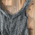 Free People green black snakeskin corset top Photo 14