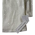 Alfred Dunner  Ivory Cardigan Sweater Sequins Attached Knit Shell & Necklace XL Photo 2