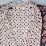 Free People  floral boho v-neck long sleeve shirt Photo 6