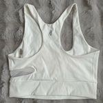 Free People Movement Trophy Life Mesh Cutout Sports Bra White size medium Photo 3