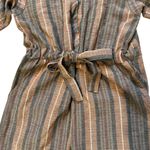 Free People Loveland Striped Metallic Boho Jumpsuit Size XS Photo 8