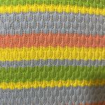 Topshop  stripe pointelle midi dress in multi Photo 6