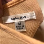 Sophie Max Peach Gauze & Lace Top M Photo 4