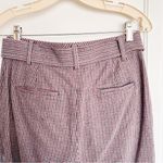 Aritzia Wilfred • Tie-Front Pant wool belted Eliot Plaid houndstooth tweed Photo 9