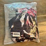 NWT Women's Floral Print Elegant Deep V Photo 6