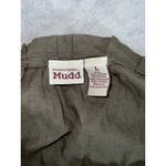 Mudd Women's  Olive Green Embroidered Button Front Tank Top L Photo 6