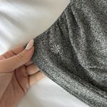 Athleta  Womens Small Seamless Ruched Side Tank Top Gray Yoga Racerback Nylon Photo 2