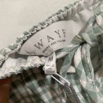 WAYF  smocked tank ruffled peplum gingham NWT medium Photo 6