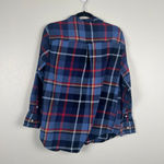 Old Navy ‎ Women's Flannel Plaid Shirt Sz M Photo 5