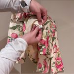 Loft  Floral Pastel Jacket Size 8 Photo 6