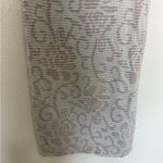 Free People Jacquard Floral Mini Bodycon Tank Dress Gray Mauve Size Large Photo 3