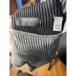 Elie Tahari Tahari Women’s Mock Neck Long Sleeve Black Grey Sweater‎ XS Photo 4