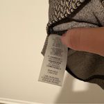 Calvin Klein  Dress tweed lurax Sheath Ponte midi sparkly‎ dress black tan size 4 Photo 4