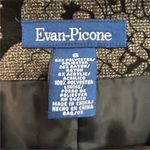 Evan Picone Evan-Picone Women's Black and Tan Knee Length Pencil Skirt Size 6 Business Photo 5