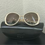 MONT BLANC MB 416S 25F 58▪️17 135 Ivory Gold Women’s Designer Sunglasses Photo 10