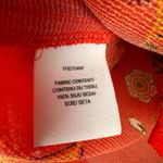 Derek Lam  10‎ CROSBY Silk Lace Trimmed Floral Blouse In Chili Red Sz 0 Photo 3