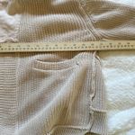 Free People Worn Thru Surplus Cardi Sweater Champagne Dream S Cozy Knit Photo 7