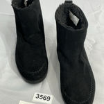 Steve Madden Womans Tommy 10 M Black Lined Pull On Ankle Boots Photo 0