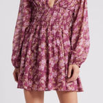 Free People NWT  Floral Long Sleeve Dress Photo 0