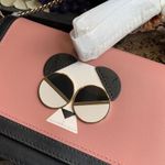 Kate Spade RAREš„Authentic Italian leather Panda Magnetic flap chain Crosby Photo 4