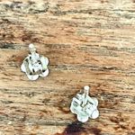 Nordstrom   flower blue stone earrings Photo 2