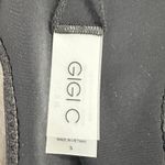 GIGI C Activewear Hunter Jumpsuit Women's Small Black Racerback Sleeveless New Photo 4