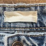 Altar'd State Distressed Jeans Womens Size 28 Raw Hem Straight Cropped High Rise Photo 4