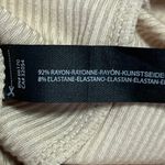 Urban Outfitters NEW Out From The Under Beige Ribbed Turtleneck Bodysuit Top S Photo 4