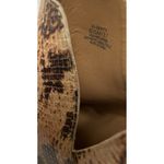 Vince Camuto Gigietta Faux Snake Skin High Block Heel Western Booties Size 6.5M Photo 10