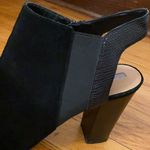 Tahari  Mercy Black Suede Bootie Sz. 10 Photo 4