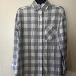 Old Navy Boyfriend Plaid Flannel Button-up, XS NWT Photo 0
