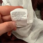 a.n.a  Red Woven Double Layered Sweater Medium M Photo 3