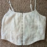 Wild Fable  Lace white Tank Top Photo 0