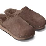 BEEK Mallard Shearling and suede clogs slippers size 6 brand new White Photo 0