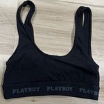 Playboy  by Pacsun Black Sports Bra Women’s XS Photo 1