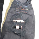 American Eagle  Womens Distressed Curvy High Rise Jegging Black Size 4 NWT‎ Photo 5