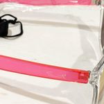 Sumato Clear Pink Plastic Fashion Sunglasses NEW in Box Pouch Photo 2