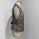 Sunny Leigh Women's Light Brown Sleeveless Vest Size 12 Photo 4