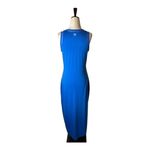 Columbia ‎ Royal Blue Sleeveless Mesh Detail PFG Athletic Maxi Tank Dress Size XS Photo 1
