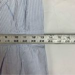 Brandy Melville John Galt women's one size small stripe dress blue white seersucker brandy mini Photo 11