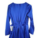 NSR Nordstrom Napean Sea Rd‎ Faux Wrap Maxi Dress Royal Blue M NWT Size M Photo 3
