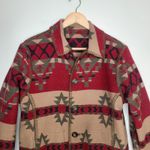 Woolrich VTG Southwest Aztec Reversible Wool Blend Jacket Coat Size S 00s Y2K Photo 7