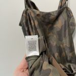 Cami NYC NWT Axel Green Camo Silk Bodysuit Size Small Photo 7