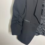 Apt. 9  black blazer with ruched sleeves size‎ 12 Photo 2