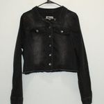 Dollhouse  Black Denim Jacket Size XL Photo 0