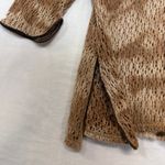 Bisou Bisou Fishnet Large Top Tunic Dyed Fairy Grunge Knit Coverup Beach Retro Photo 1